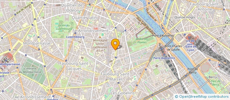 localisation de l'entreprise COPR 3 RUE PESTALOZZI 75005 PARIS  PARIS