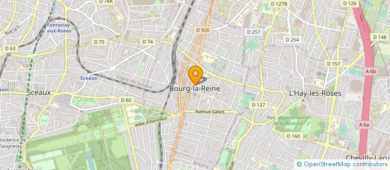 localisation de l'entreprise COPR 3 RUE RAVON 92340 BOURG LA REINE  BOURG-LA-REINE