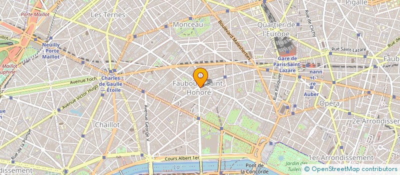 localisation de l'entreprise COPR 30 AV FRANKLIN DELANO ROOSEVELT 75008 PARIS  PARIS