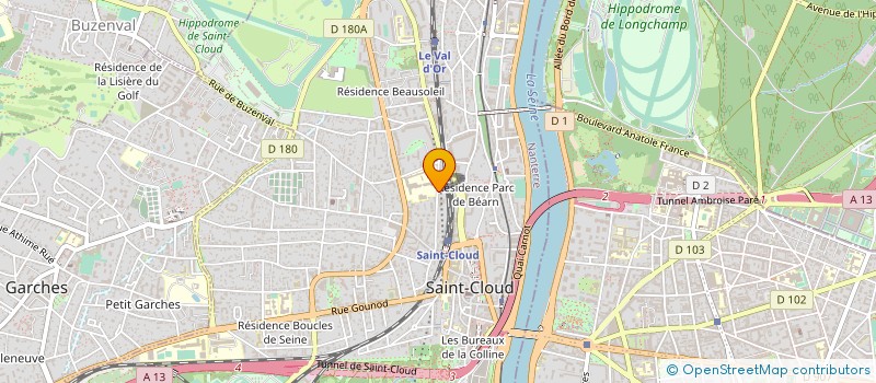 localisation de l'entreprise COPR 30 RUE ARMENGAUD 92210 SAINT CLOUD à SAINT-CLOUD