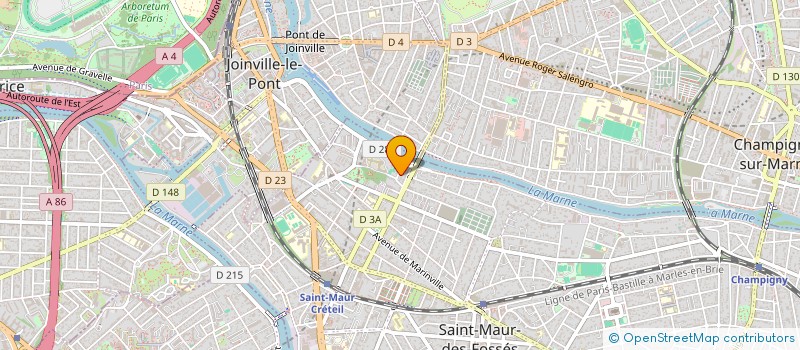 localisation de l'entreprise COPR 30 RUE DE CONDE 94100 SAINT MAUR DES FOSSES à SAINT-MAUR-DES-FOSSES