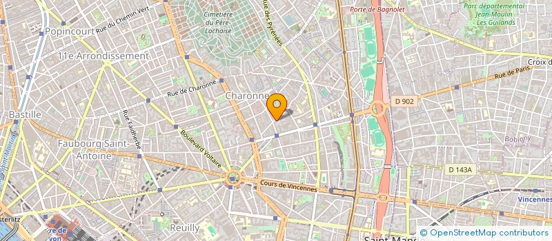 localisation de l'entreprise COPR 30 RUE DES HAIES 75020 PARIS  PARIS