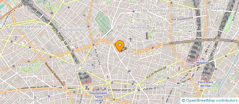 localisation de l'entreprise COPR 30 RUE DUPERRE 75009 PARIS  PARIS