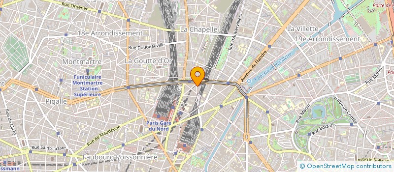 localisation de l'entreprise COPR 30 RUE PHILIPPE DE GIRARD 75010 PARIS  PARIS