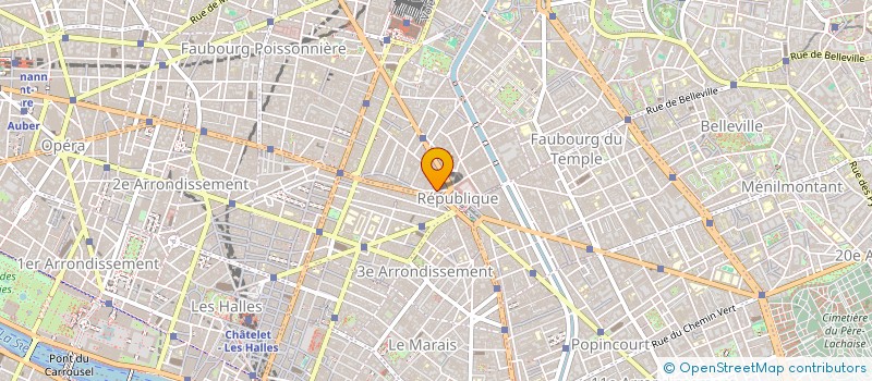 localisation de l'entreprise COPR 30 RUE RENE BOULANGER 75010 PARIS  PARIS