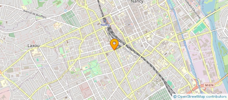 localisation de l'entreprise COPR 31.33 RUE DE MON DESERT   NANCY