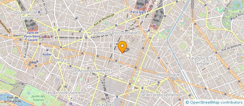 localisation de l'entreprise COPR 31 RUE D ENGHIEN 75010 PARIS  PARIS