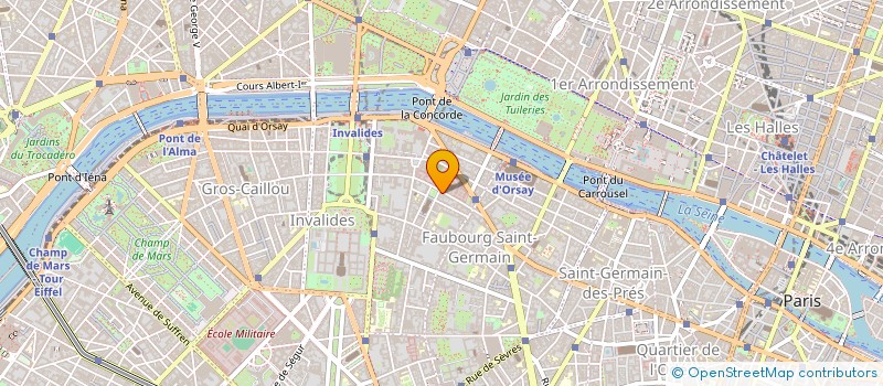 localisation de l'entreprise COPR 31 RUE SAINT DOMINIQUE 75007 PARIS  PARIS