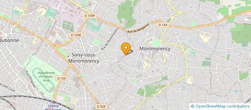 localisation de l'entreprise COPR 32 A 40 RUE DES CARRIERES 95160 MONTMORENCY  MONTMORENCY