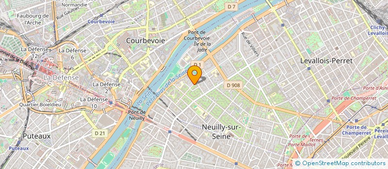 localisation de l'entreprise COPR 32 BD DE LA SAUSSAYE 92200 NEUILLY SUR SEINE à NEUILLY-SUR-SEINE