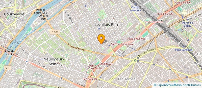 localisation de l'entreprise COPR 32 RUE DANTON 92300 LEVALLOIS PERRET à LEVALLOIS-PERRET