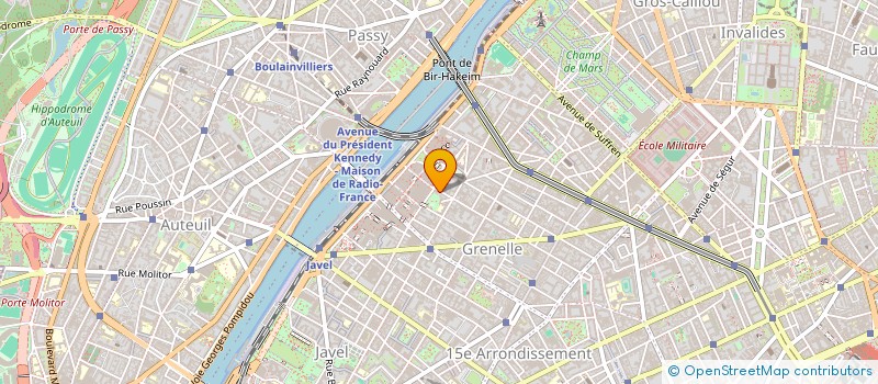 localisation de l'entreprise COPR 32 RUE DU THEATRE 75015 PARIS  PARIS