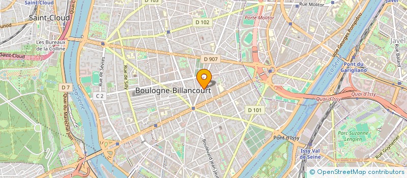 localisation de l'entreprise COPR 32 RUE RIEUX 92 BOULOGNE BILLANCOURT à BOULOGNE-BILLANCOURT