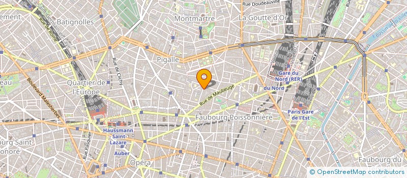 localisation de l'entreprise COPR 32 RUE RODIER  PARIS