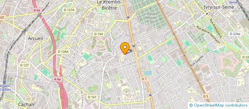 localisation de l'entreprise COPR 33 RUE SACCO ET VANZETTI 94800 VILLEJUIF à VILLEJUIF