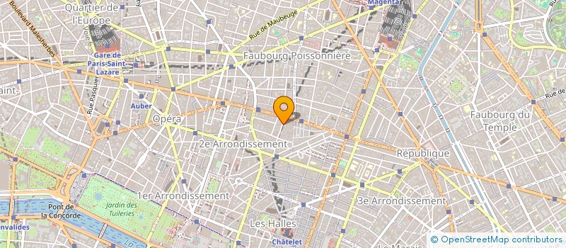 localisation de l'entreprise COPR 34 RUE DU SENTIER 75002 PARIS  PARIS