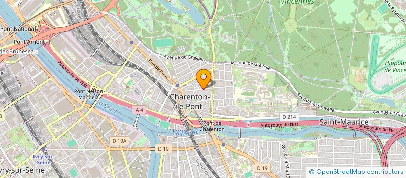 localisation de l'entreprise COPR 34 RUE GABRIELLE 94 CHARENTON  CHARENTON-LE-PONT