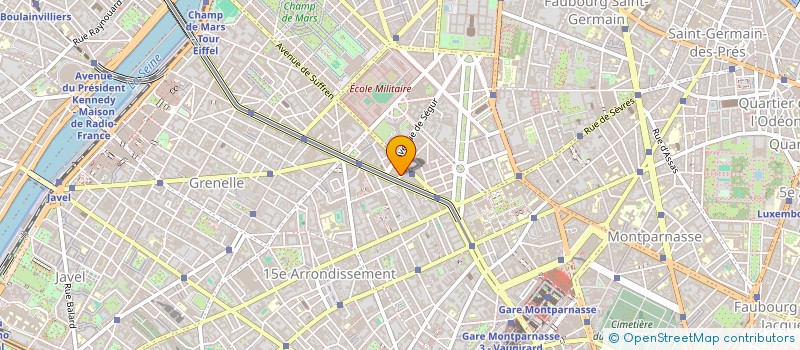 localisation de l'entreprise COPR 34 RUE PERIGNON 75015 PARIS  PARIS