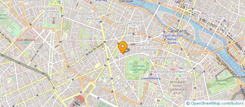 localisation de l'entreprise COPR 35 37 RUE MADAME 75006 PARIS  PARIS