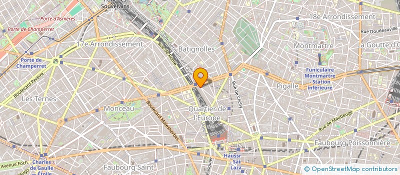 localisation de l'entreprise COPR 35 RUE DE MOSCOU 75008 PARIS  PARIS