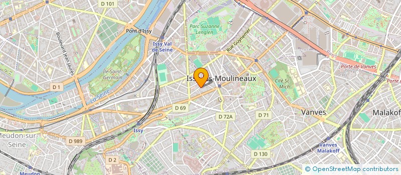 localisation de l'entreprise COPR 35 RUE HOCHE 92130 ISSY LES MOULINEAUX à ISSY-LES-MOULINEAUX