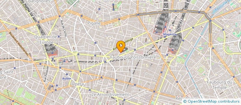 localisation de l'entreprise COPR 36 RUE DE MONTHOLON 75009 PARIS  PARIS