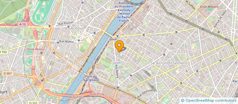 localisation de l'entreprise COPR 36 RUE DES CEVENNES 75015 PARIS  PARIS