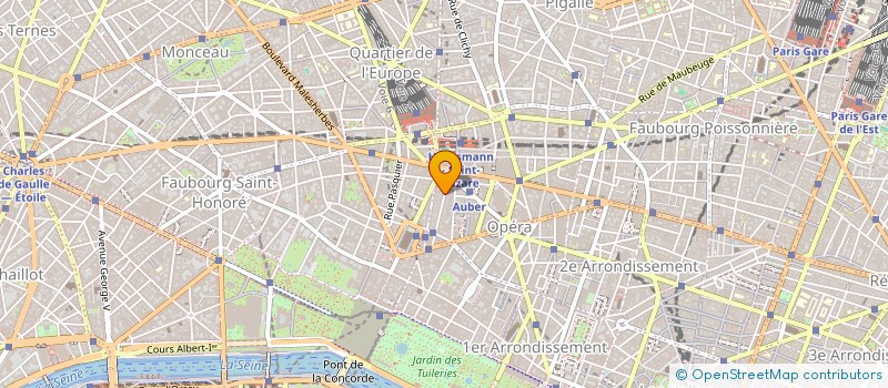 localisation de l'entreprise COPR 37 RUE GODOT DE MAUROY 75009 PARIS  PARIS