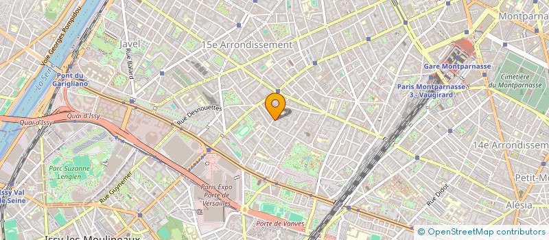 localisation de l'entreprise COPR 37 RUE OLIVIER DE SERRES 75015 PARIS  PARIS