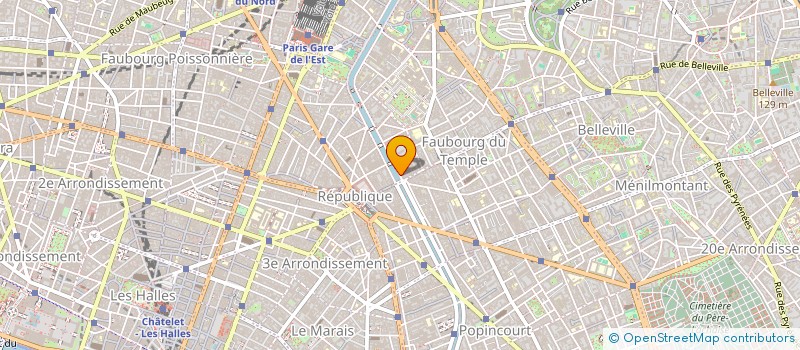 localisation de l'entreprise COPR 38 QUAI DE JEMMAPES 75010 PARIS  PARIS