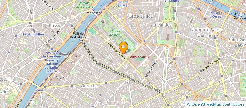 localisation de l'entreprise COPR 4 AVENUE EMILE ACOLLAS 75007 PARIS  PARIS