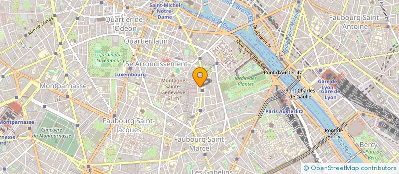 localisation de l'entreprise COPR 4 PL MONGE 75005 PARIS  PARIS