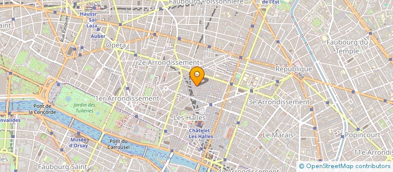 localisation de l'entreprise COPR 4 RUE BACHAUMONT 75002 PARIS  PARIS