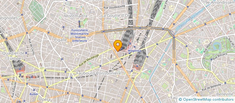 localisation de l'entreprise COPR 4 RUE DE COMPIEGNE  PARIS