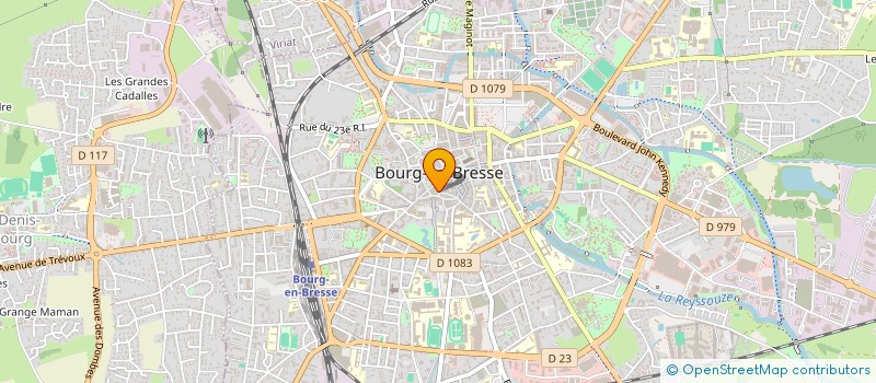localisation de l'entreprise COPR 4 RUE DE L'ETOILE à BOURG-EN-BRESSE