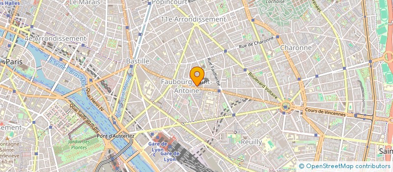 localisation de l'entreprise COPR 4 RUE DE LA FORGE ROYALE 75011 PARIS 11  PARIS