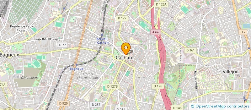 localisation de l'entreprise COPR 4 RUE GALLIENI 94230 CACHAN à CACHAN