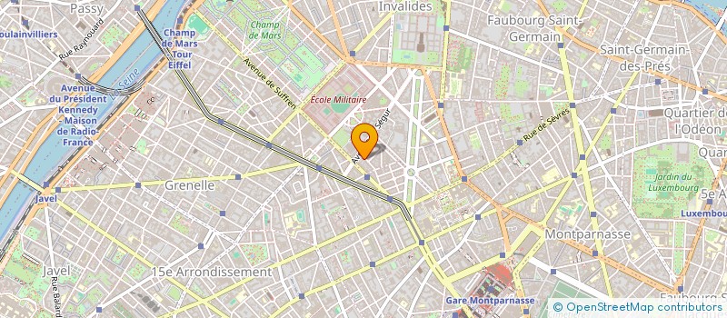 localisation de l'entreprise COPR 4 RUE JOSE MARIA DE HEREDIA 75007 PARIS  PARIS