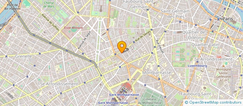 localisation de l'entreprise COPR 4 RUE MAYET 75006 PARIS  PARIS