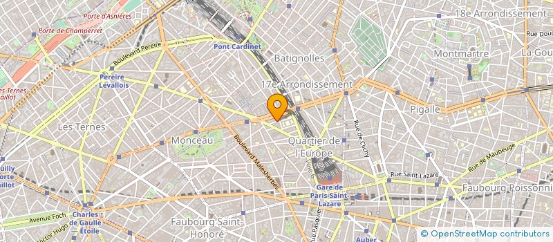 localisation de l'entreprise COPR 4 RUE PELOUZE 75008 PARIS  PARIS