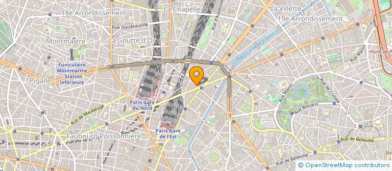 localisation de l'entreprise COPR 40 RUE LOUIS BLANC 75010 PARIS  PARIS