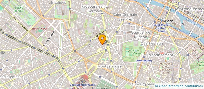 localisation de l'entreprise COPR 40 RUE SAINT PLACIDE  PARIS