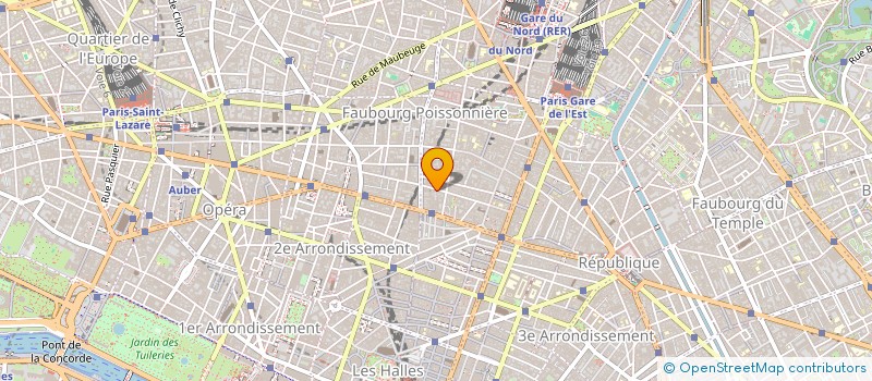 localisation de l'entreprise COPR 41 RUE DE L ECHIQUIER 75010 PARIS  PARIS