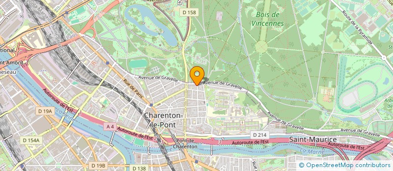 localisation de l'entreprise COPR 43 RUE ADRIEN DAMALIX 94410 SAINT MAURICE à SAINT-MAURICE