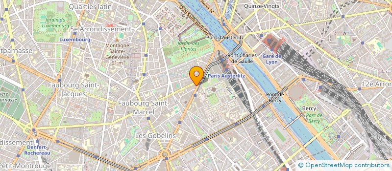 localisation de l'entreprise COPR 44 BD DE L HOPITAL 75013 PARIS  PARIS