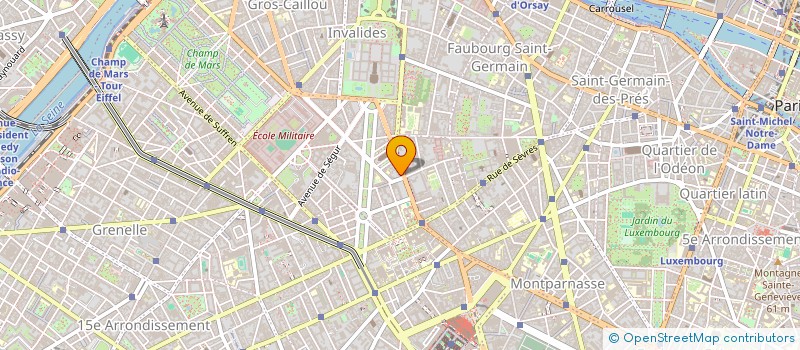 localisation de l'entreprise COPR 44 BD DES INVALIDES 75007 PARIS  PARIS