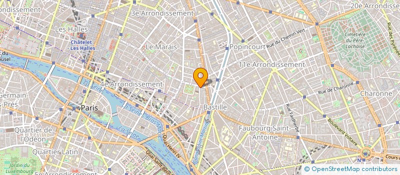 localisation de l'entreprise COPR 44 RUE DES TOURNELLES 75004 PARIS  PARIS