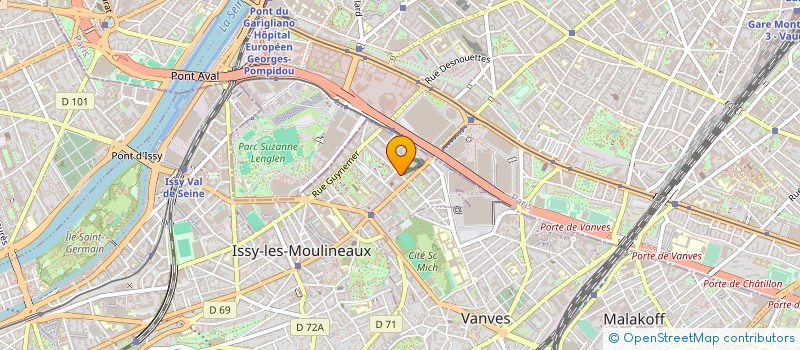 localisation de l'entreprise COPR 44 RUE FRANCOIS LEPELLETIER 92 ISSY LES MOULINEAUX à ISSY-LES-MOULINEAUX