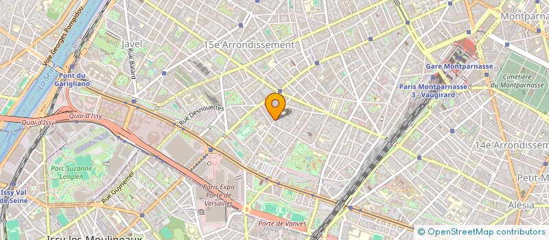 localisation de l'entreprise COPR 44 RUE OLIVIER DE SERRES 75015 PARIS  PARIS