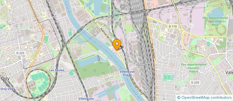 localisation de l'entreprise COPR 45 45B AV DE CHOISY 94190 VILLENEUVE ST GEORGES  VILLENEUVE-SAINT-GEORGES